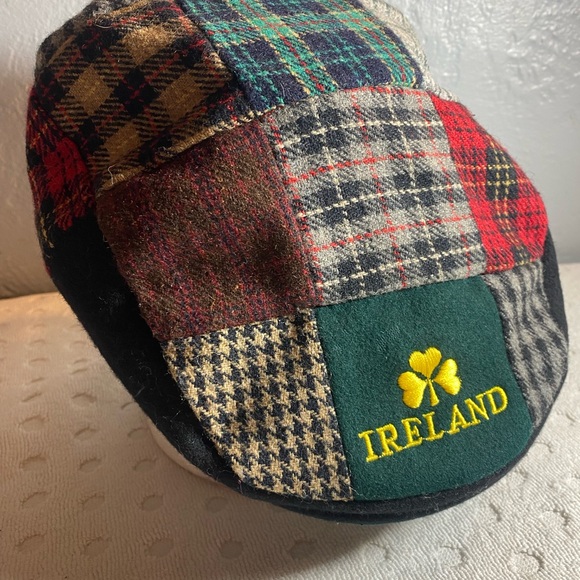 Vintage Ireland Irish Blessing Newsboy Wool Adjustable Made in Ireland - Picture 4 of 9